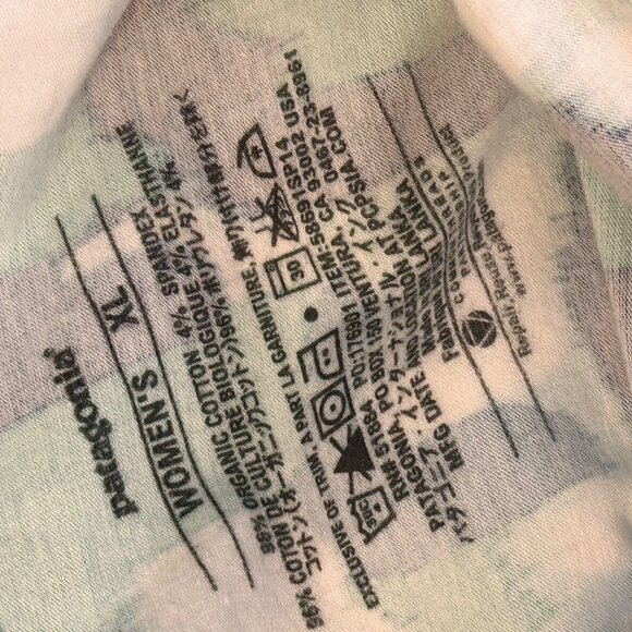 Patagonia Womens Organic Cotton Blend Abstract Print skort Skirt shorts size XL - Picture 2 of 8